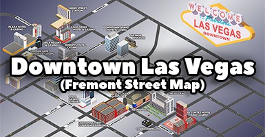 Downtown Las Vegas Hotel & Casino Map 2023 (Printable PDF)