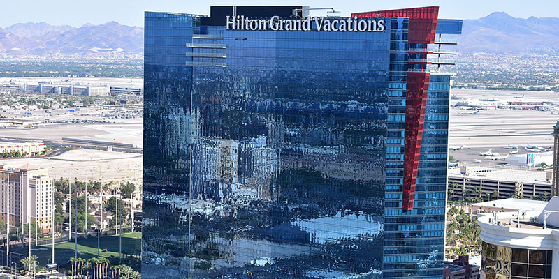 Rooms with a view at the Elara by Hilton Grand Vacations Las Vegas