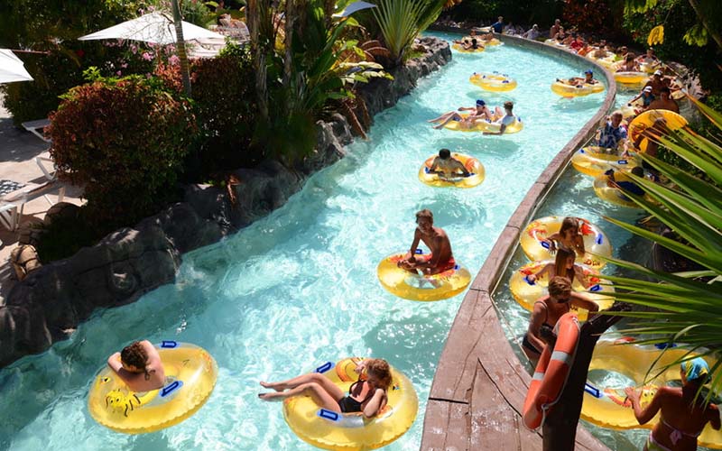 The MGM Lazy river is one of the best lazy rivers in Las Vegas. 
