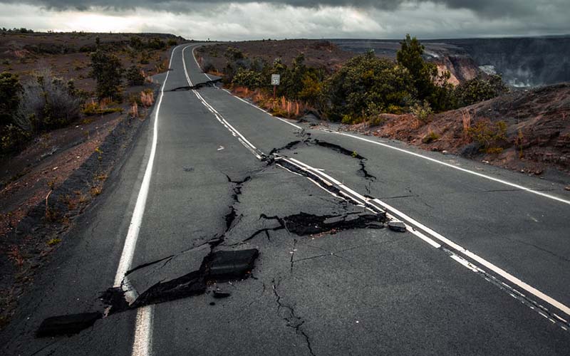 Earthquake in Las Vegas, Nevada.