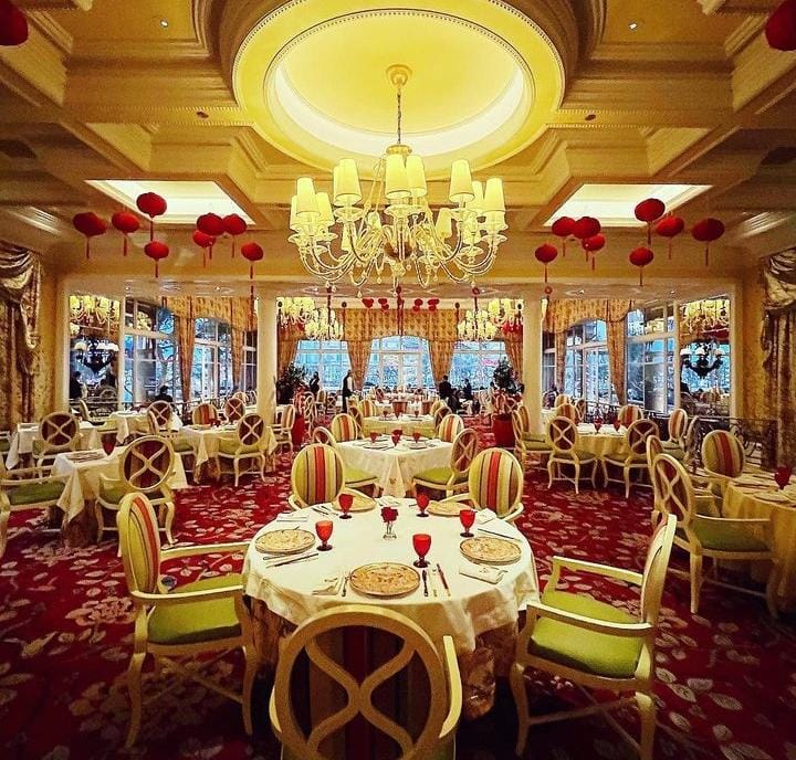 Jasmine restaurant located inside Bellagio Hotel and Casino
